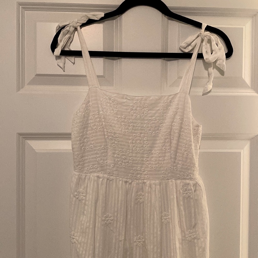 American Eagle Tie Strap Maxi Dress